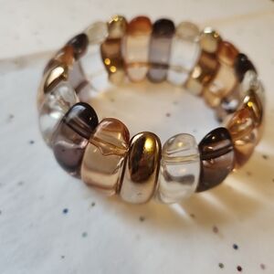 Stretch bracelet in Fall colors EUC